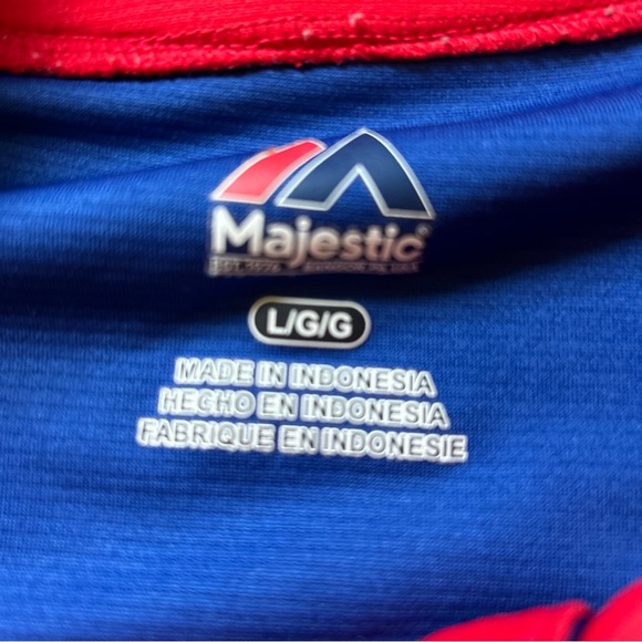 Majestic Chicago Cubs Jersey Cool Base-Large-MLB-baseball-red-blue-white-no name - Picture 4 of 10